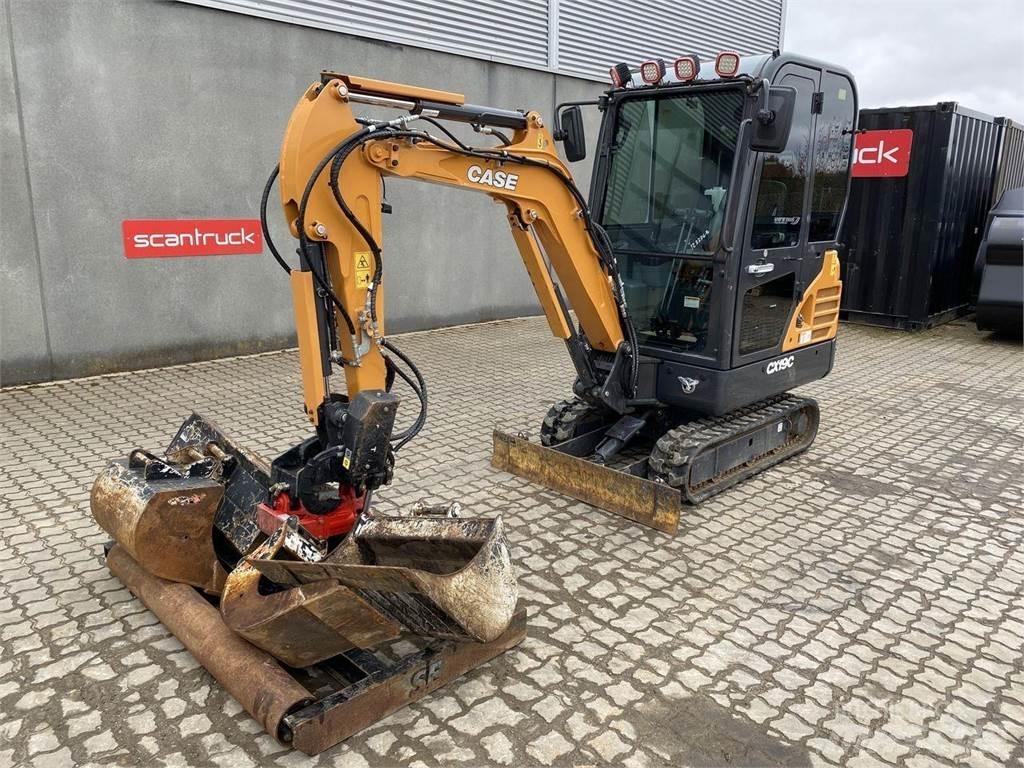 CASE CX19C Lastik tekerli ekskavatörler