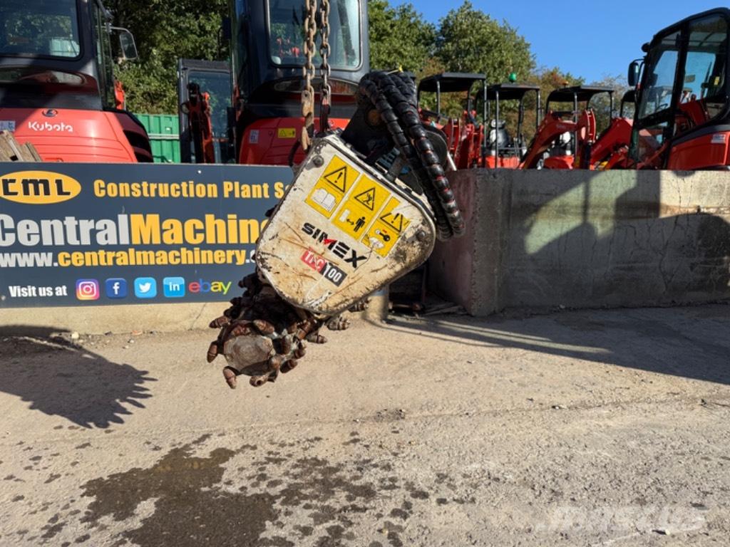 Simex TF100 Kanal kazma makinasi