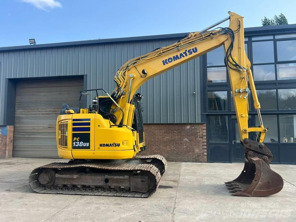 Komatsu PC138US-11 Paletli ekskavatörler