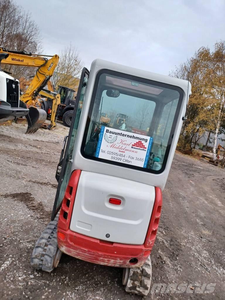 Takeuchi TB 216 Mini ekskavatörler, 7 tona dek