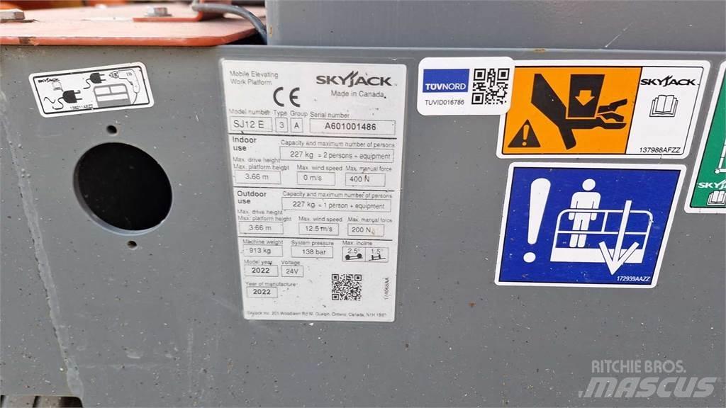 SkyJack SJ12 Diger lift ve platformlar