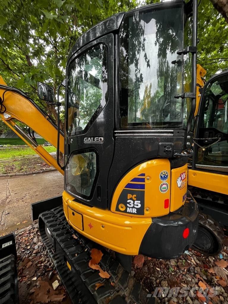Komatsu PC 35 MR Mini ekskavatörler, 7 tona dek