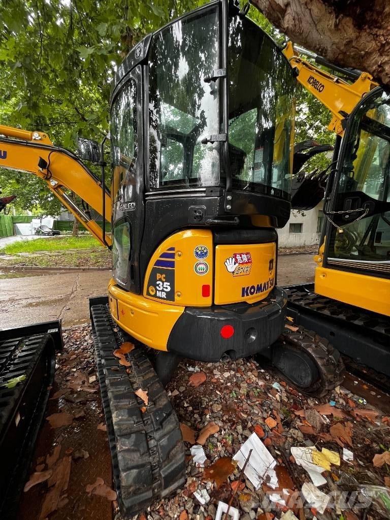 Komatsu PC 35 MR Mini ekskavatörler, 7 tona dek