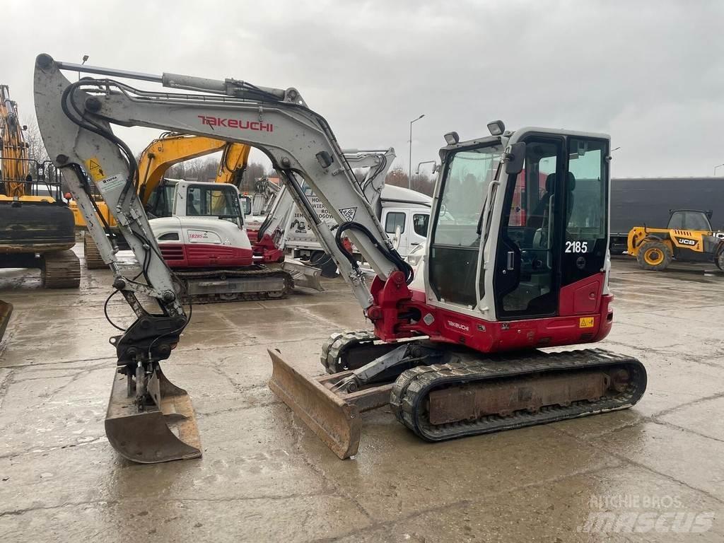 Takeuchi TB260 Mini ekskavatörler, 7 tona dek