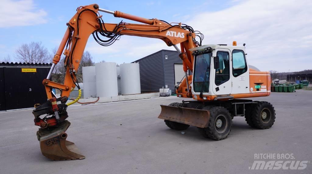 Atlas 1404  Retrade Lastik tekerli ekskavatörler
