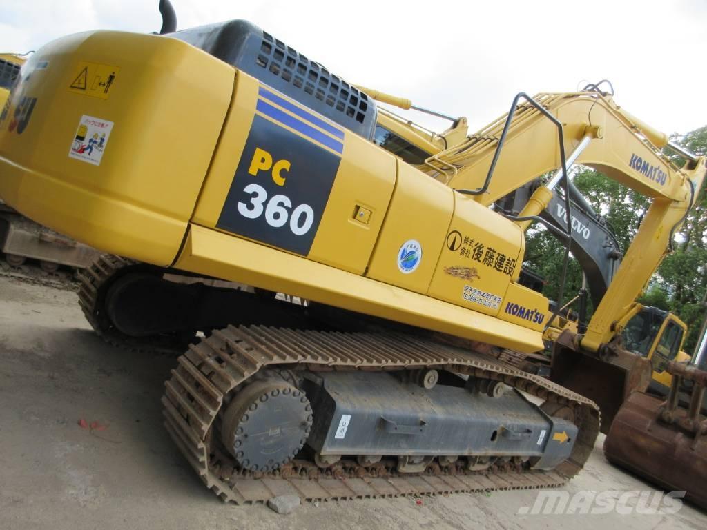 Komatsu PC 360-7 Paletli ekskavatörler