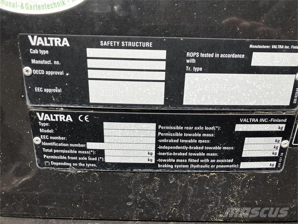 Valtra T174 Versu Traktörler