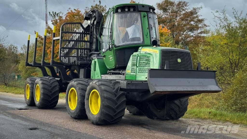 John Deere 1210 E Tomruk yükleyici traktörler