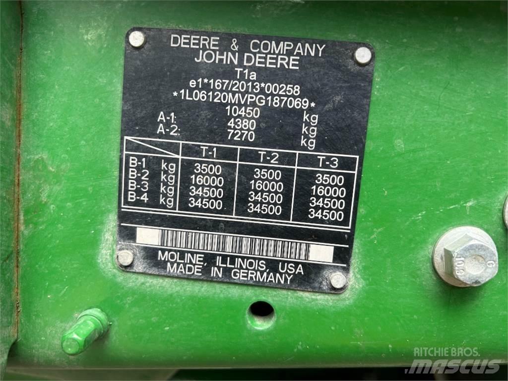 John Deere 6120M Traktörler