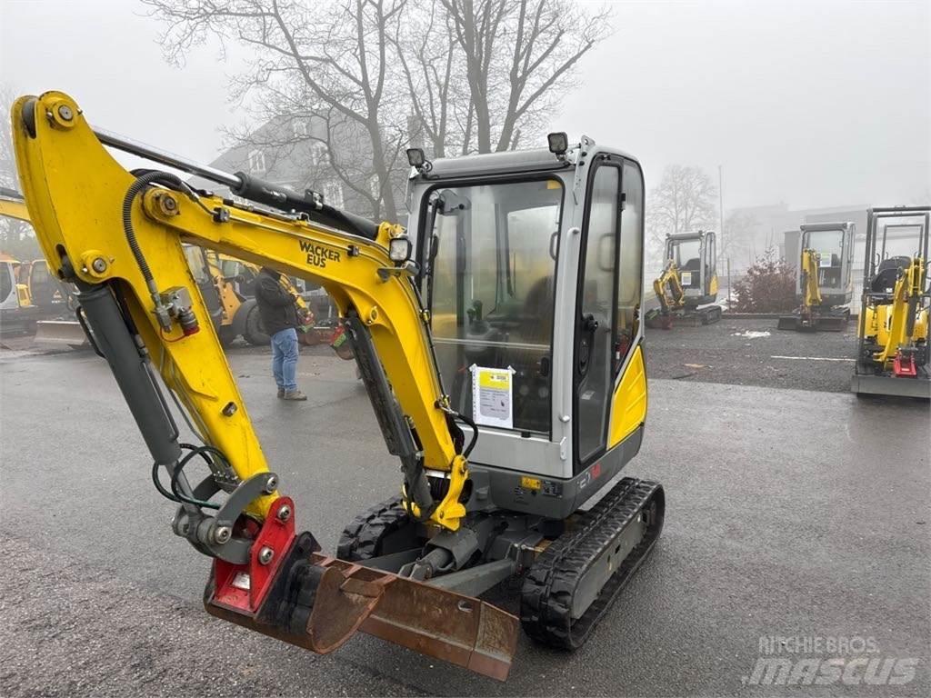 Wacker Neuson ET18 Paletli ekskavatörler