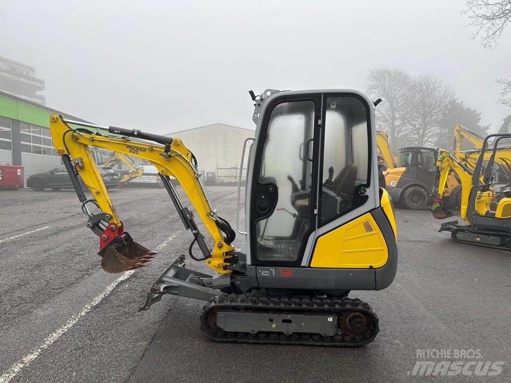 Wacker Neuson ET18 Paletli ekskavatörler