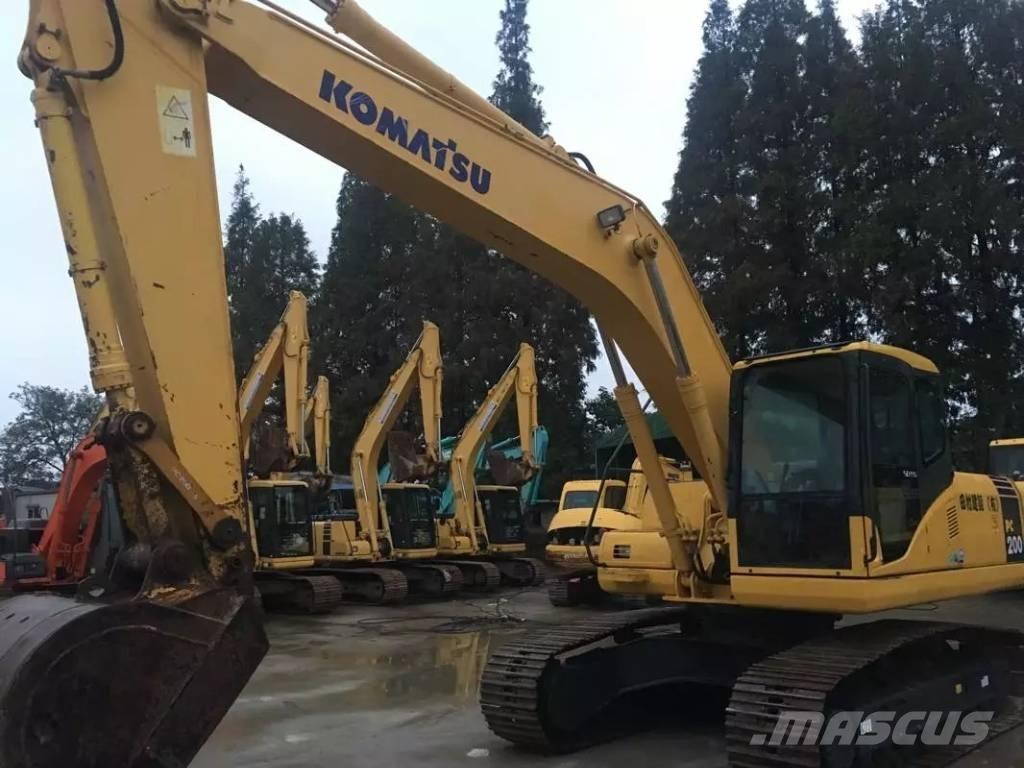 Komatsu pc200-7 Paletli ekskavatörler