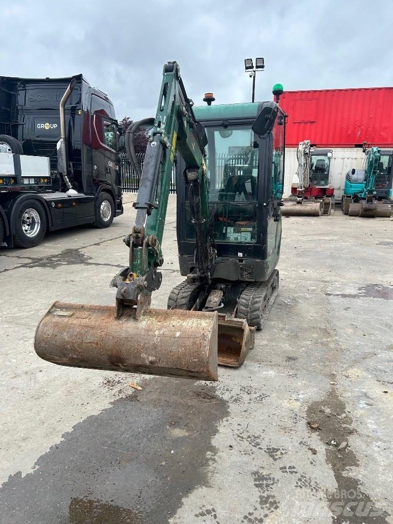 Yanmar SV 16 Mini ekskavatörler, 7 tona dek