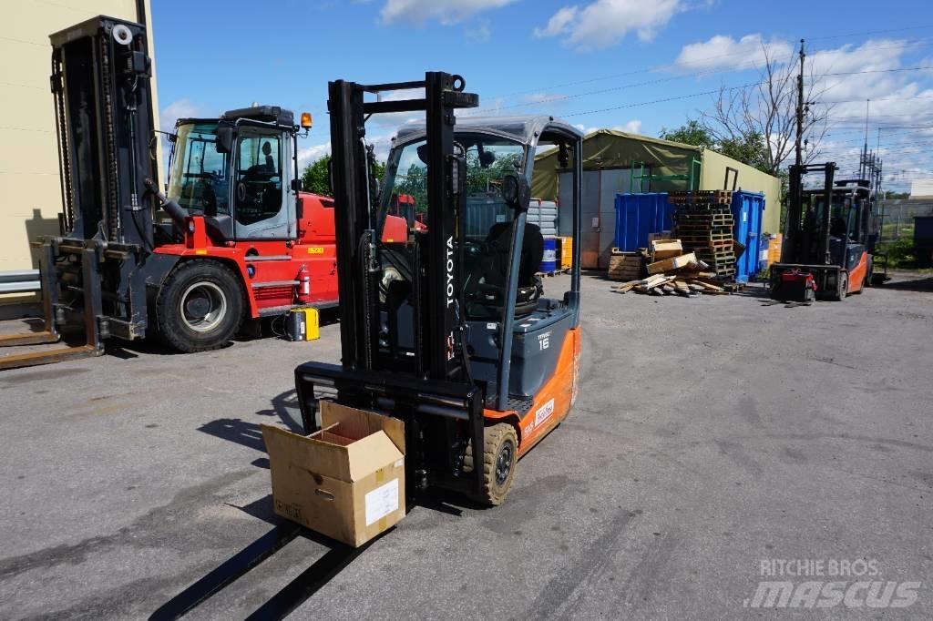 Toyota 8FBE16T Elektrikli forkliftler