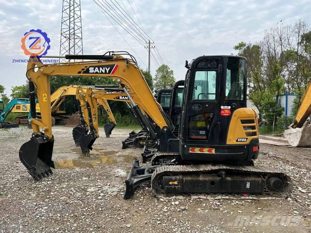 Sany SY 55 U Mini ekskavatörler, 7 tona dek