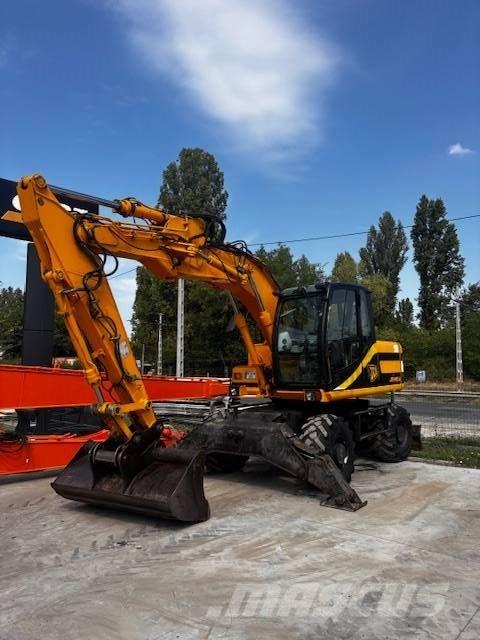 JCB JS 145 W Lastik tekerli ekskavatörler