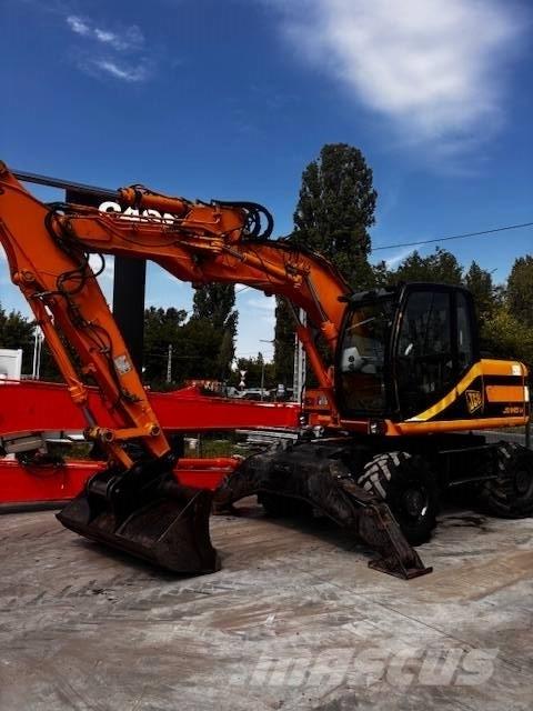 JCB JS 145 W Lastik tekerli ekskavatörler
