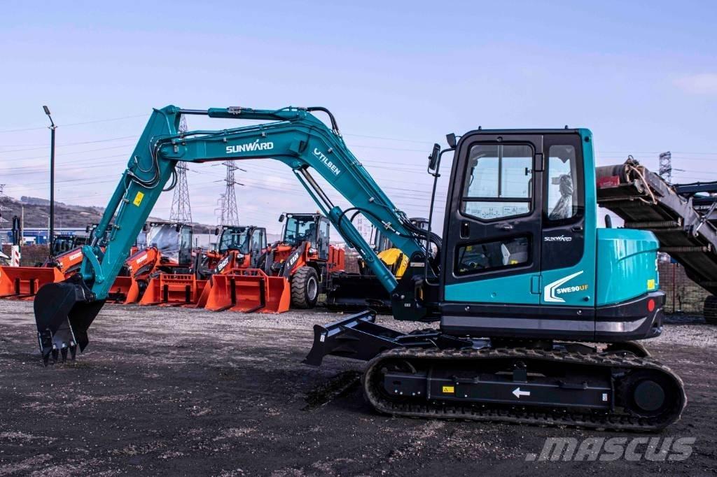 Sunward SWE 90 UF Midi ekskavatörler 7 - 12 t