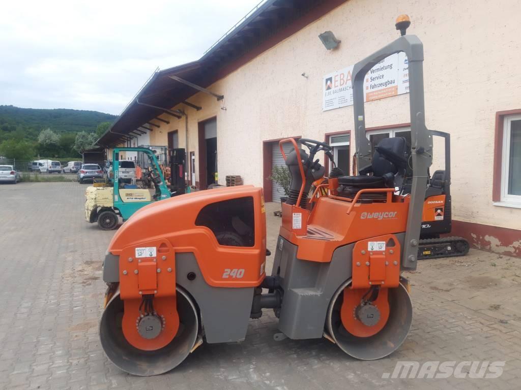 Weycor AW240 Çift tamburlu silindirler