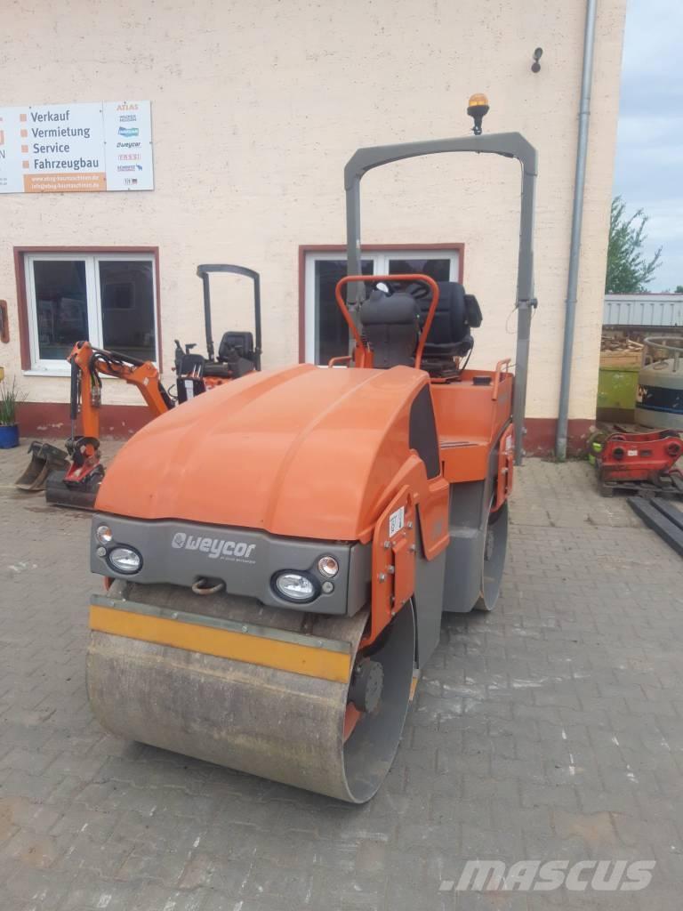 Weycor AW240 Çift tamburlu silindirler