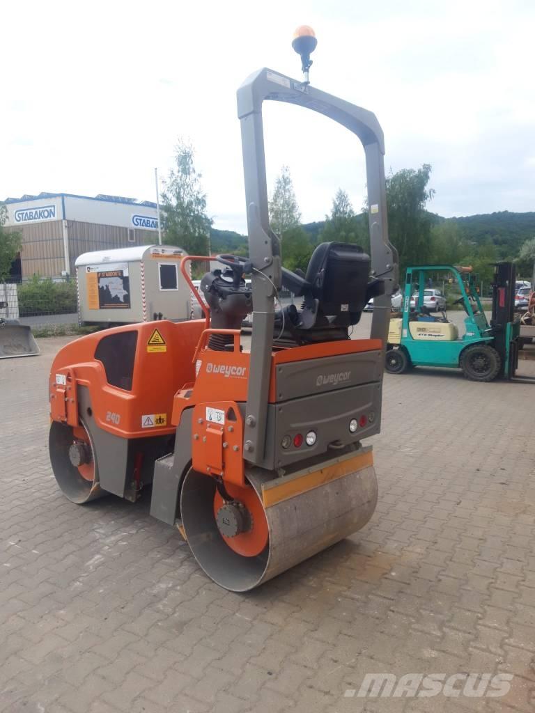 Weycor AW240 Çift tamburlu silindirler