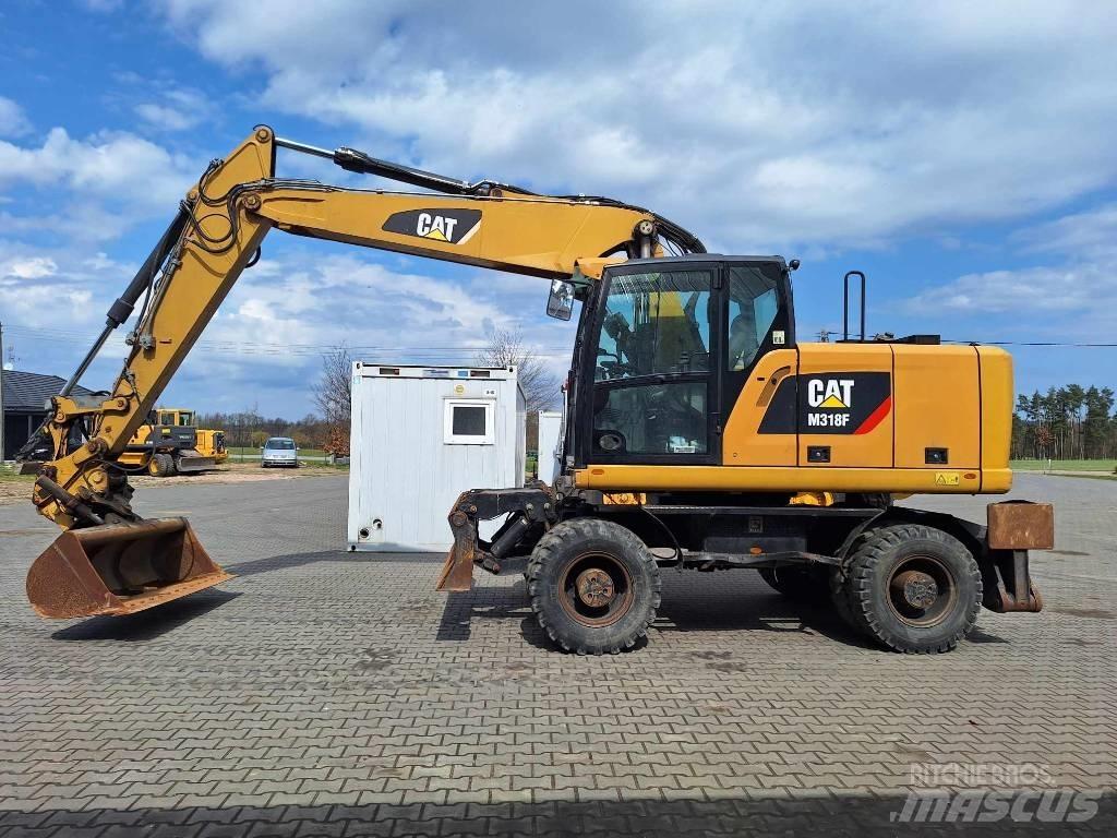 CAT M 318 F Lastik tekerli ekskavatörler