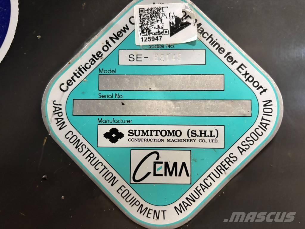 CASE CX 300 C Paletli ekskavatörler