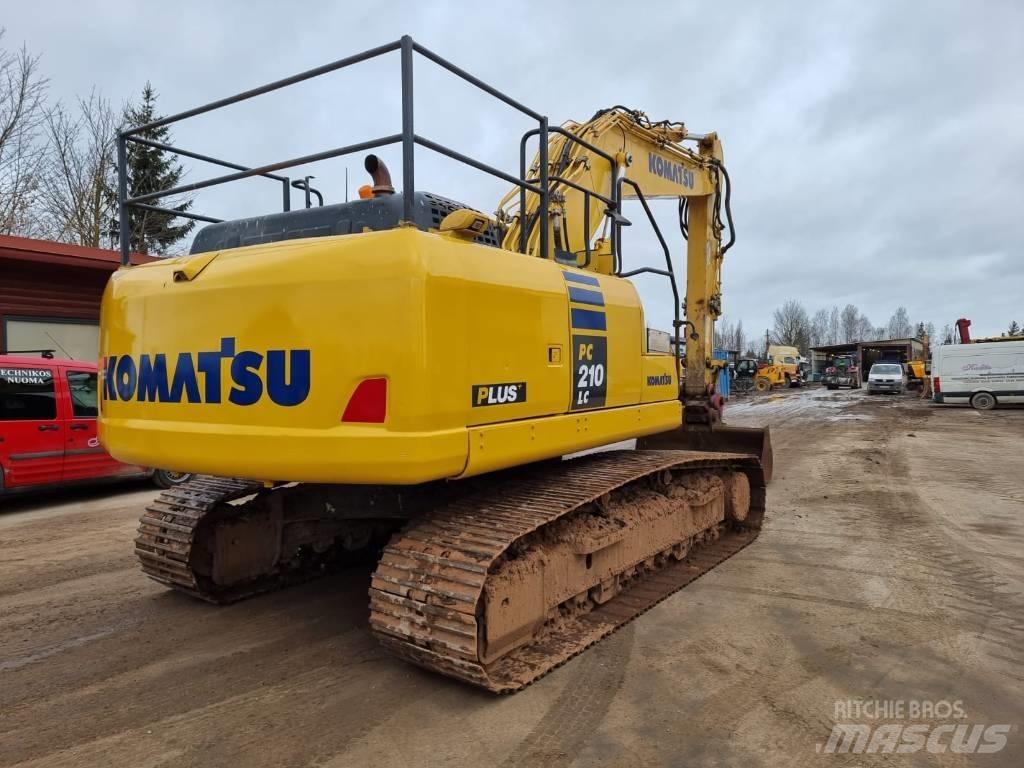Komatsu PC 210 LC-10 Paletli ekskavatörler