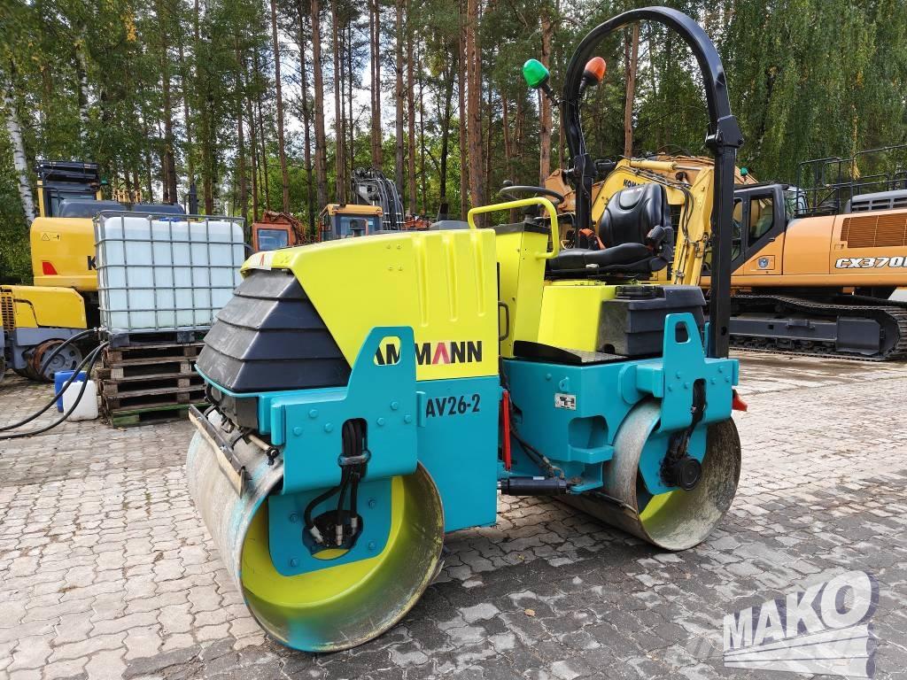 Ammann AV 26-2 Çift tamburlu silindirler