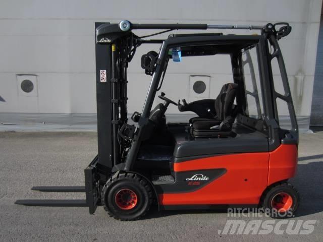 Linde E25L Elektrikli forkliftler