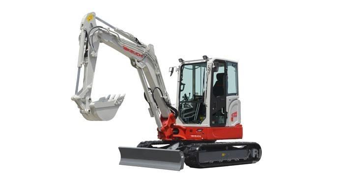 Takeuchi TB 350R Mini ekskavatörler, 7 tona dek