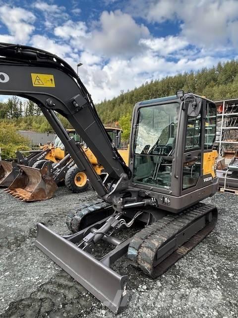 Volvo EC 60 E Mini ekskavatörler, 7 tona dek