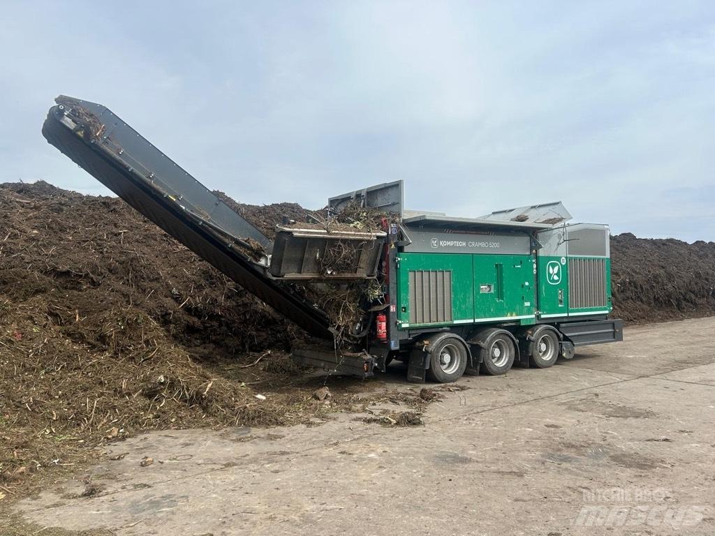 Komptech Crambo 5200 Atik ögütücüler