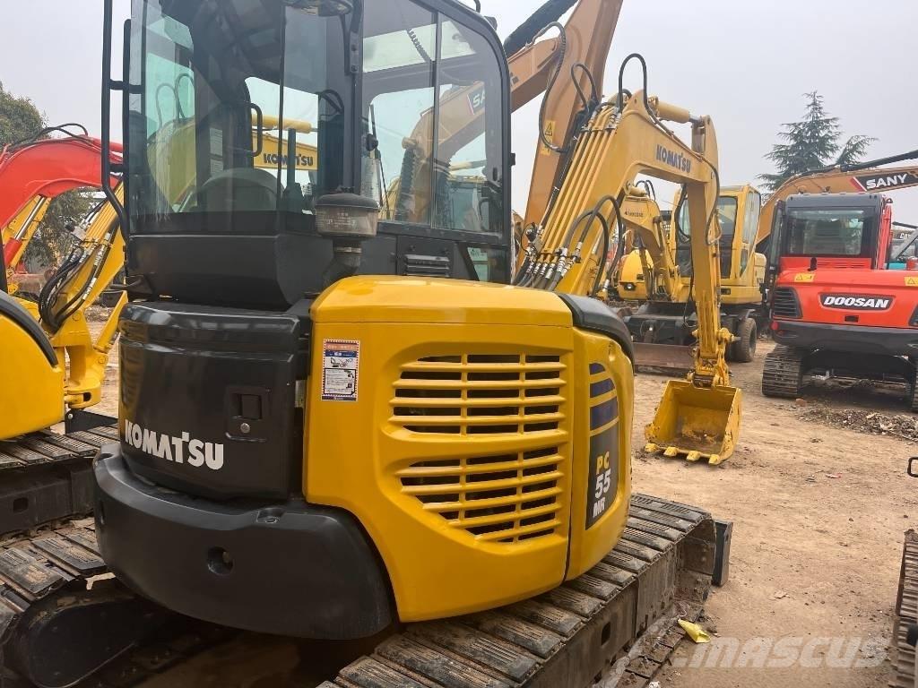 Komatsu PC 55 MR-3 Mini ekskavatörler, 7 tona dek