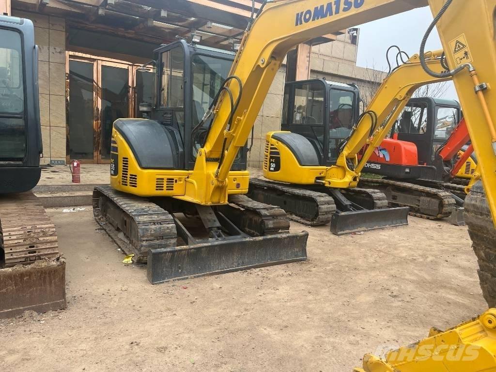 Komatsu PC 55 MR-3 Mini ekskavatörler, 7 tona dek