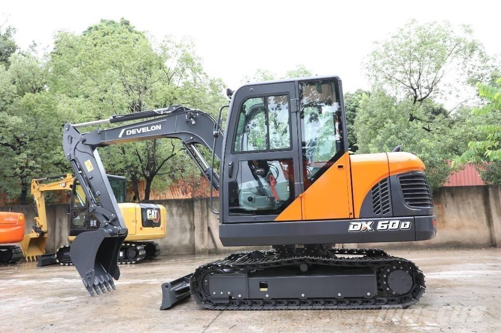Doosan DX 60D Mini ekskavatörler, 7 tona dek
