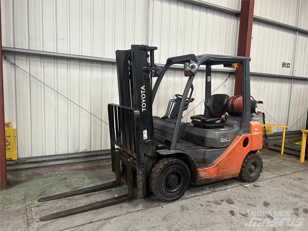 Toyota 02-8FGF20 LPG'li forkliftler
