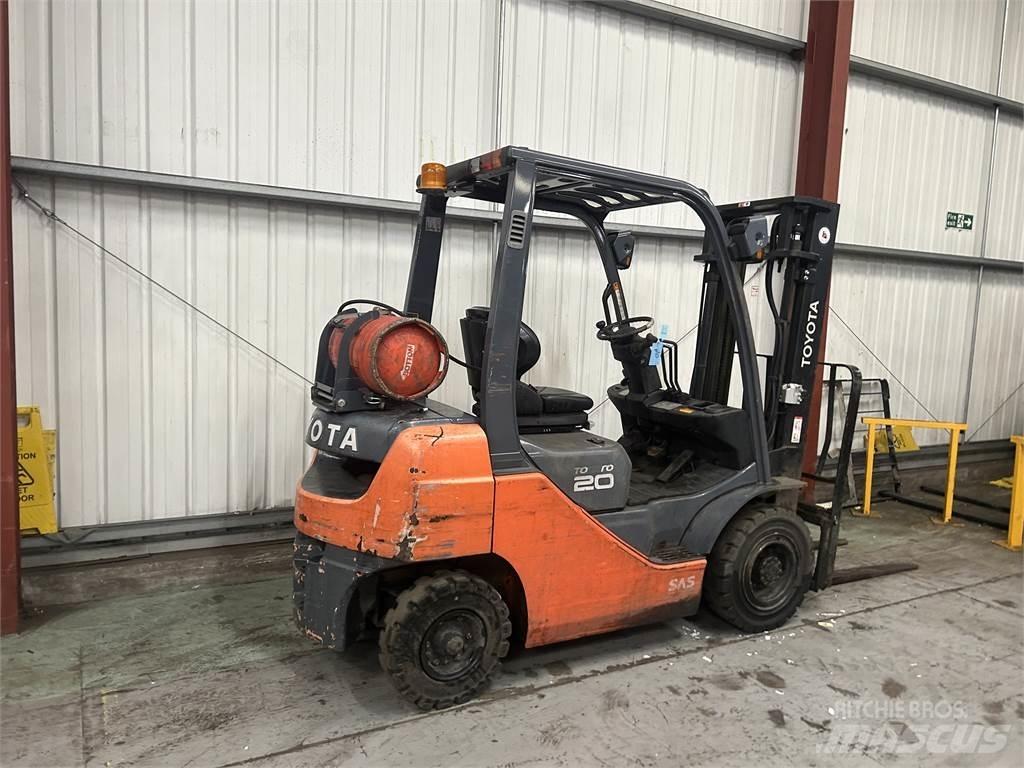 Toyota 02-8FGF20 LPG'li forkliftler