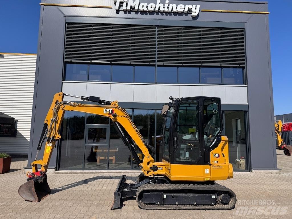 CAT 304 CR Mini ekskavatörler, 7 tona dek
