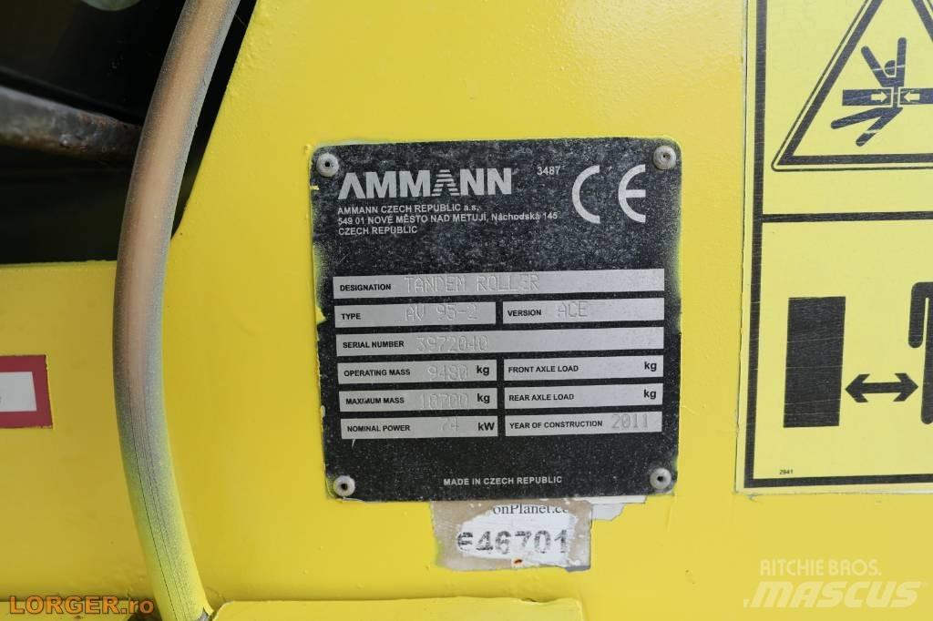 Ammann AV  95-2 Çift tamburlu silindirler