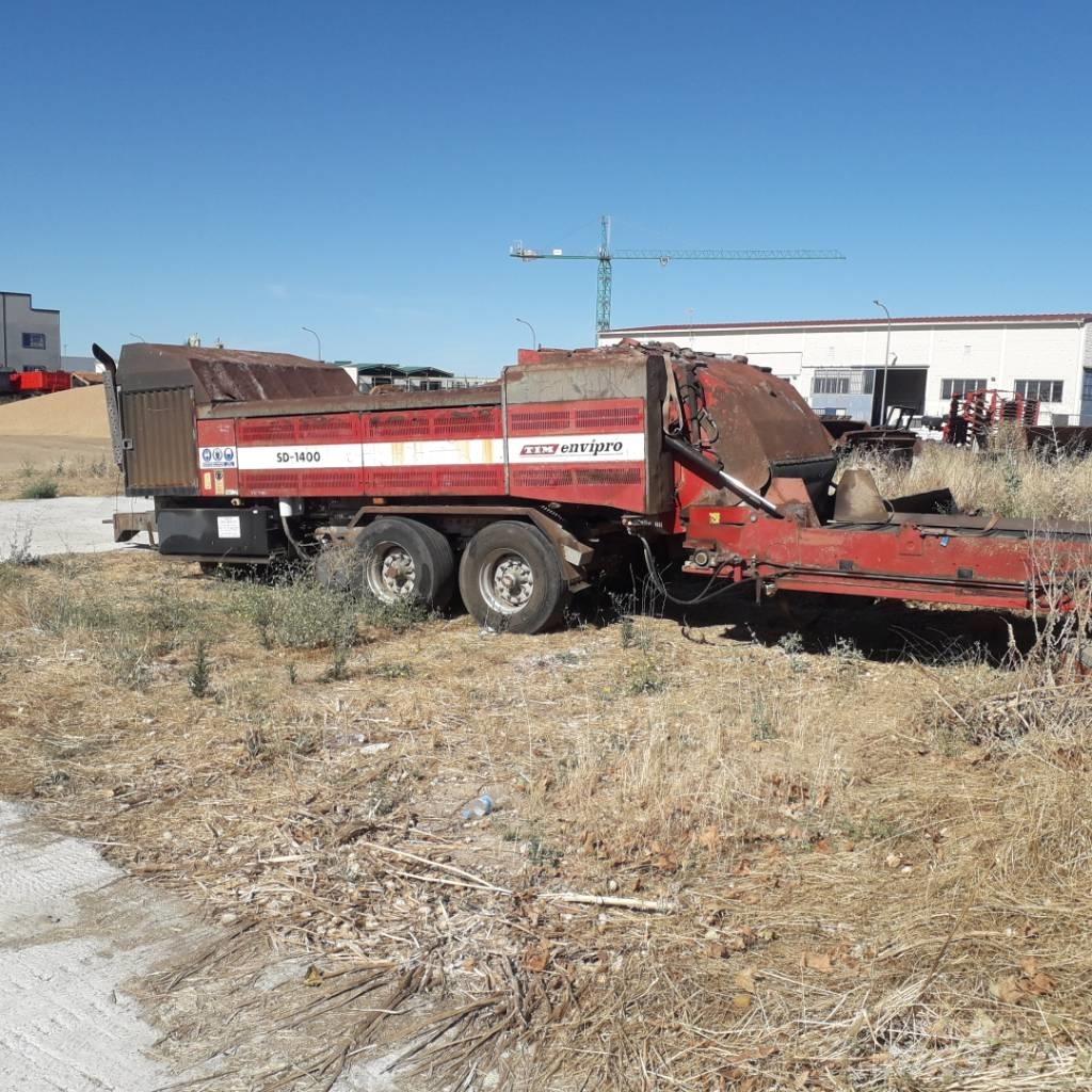 Tim ENVIPRO SD1400 Ağaç öğütücüler