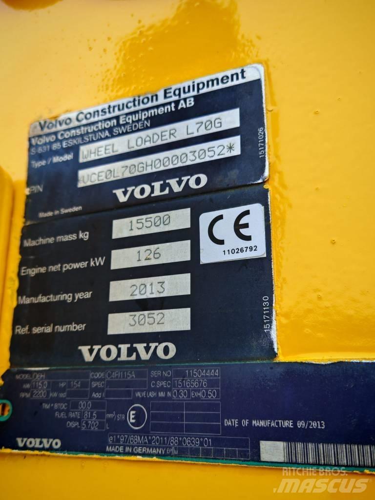 Volvo L 70 G Tekerlekli yükleyiciler