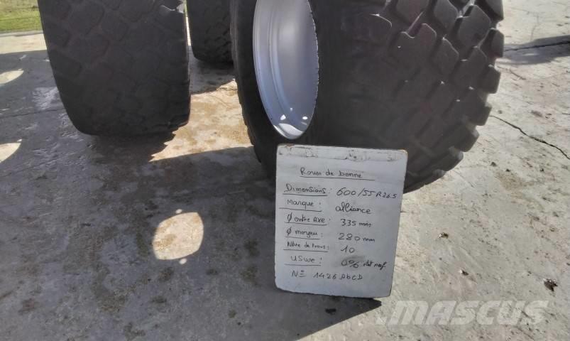 Alliance 600/55R26.5 Tekerlekler