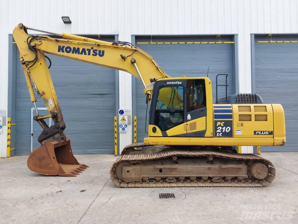 Komatsu PC210LC-10 Paletli ekskavatörler