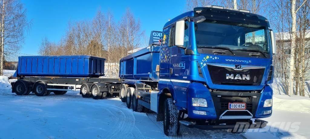 MAN TGX 35.580 Damperli kamyonlar
