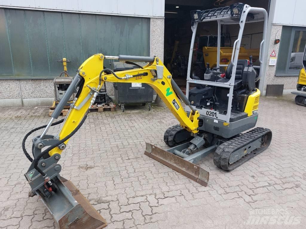 Wacker Neuson EZ17e Paletli ekskavatörler