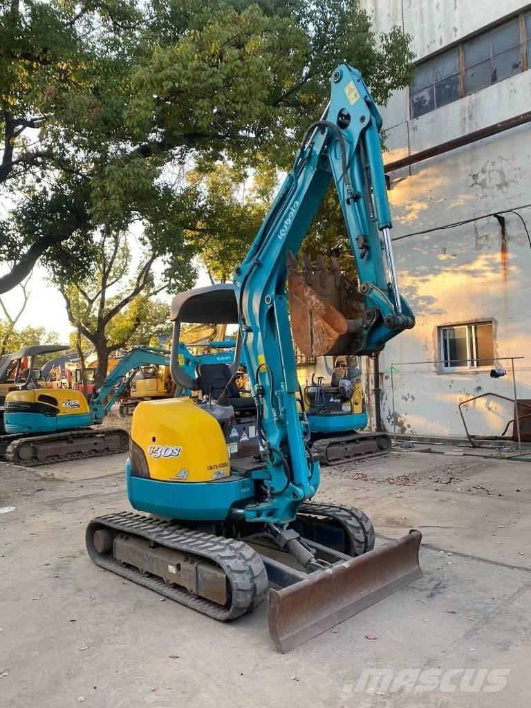 Kubota U 30-3 S Mini ekskavatörler, 7 tona dek
