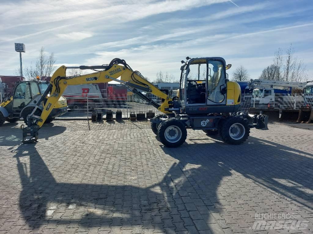 Wacker Neuson EW100 Lastik tekerli ekskavatörler