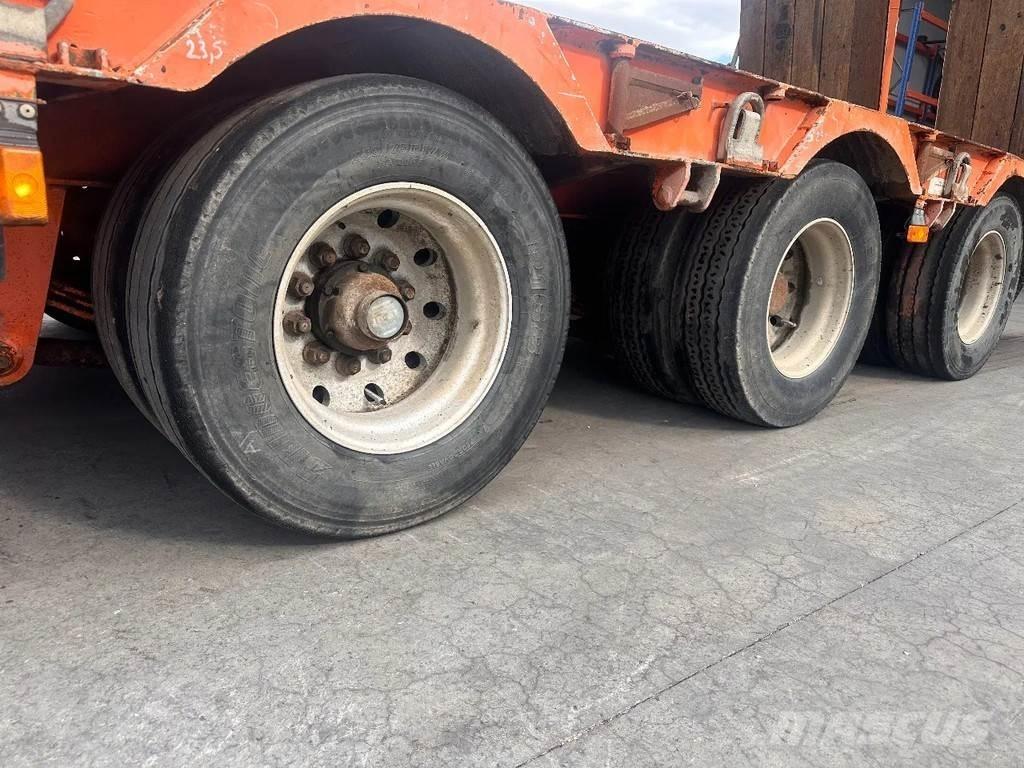 Kaiser S4503F Low loader yari çekiciler