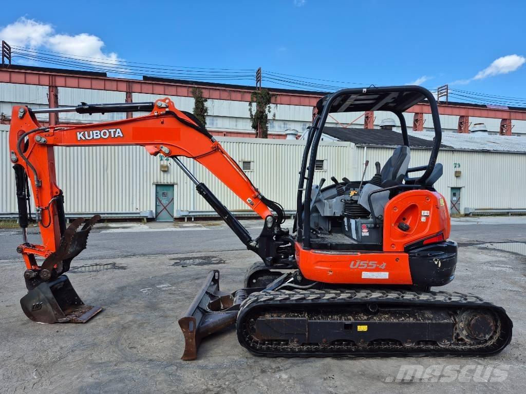 Kubota U 55-4 Mini ekskavatörler, 7 tona dek